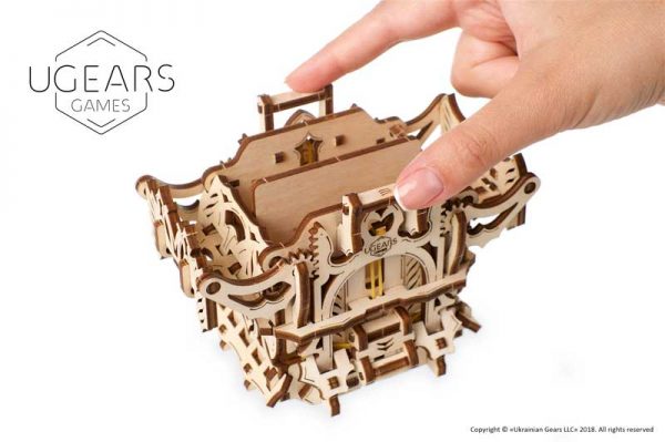Ugears Deck Box 3D Wood Model