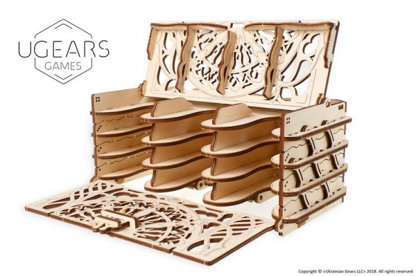 Ugears Card Holder 3D Wood Model