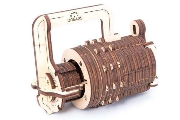 Ugears Combination Lock 3D Wood Model Kit