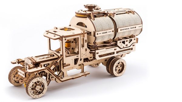 Ugears Truck with Tanker 3D Wooden Model