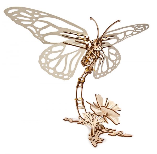 Ugears Butterfly 3D Wooden Model