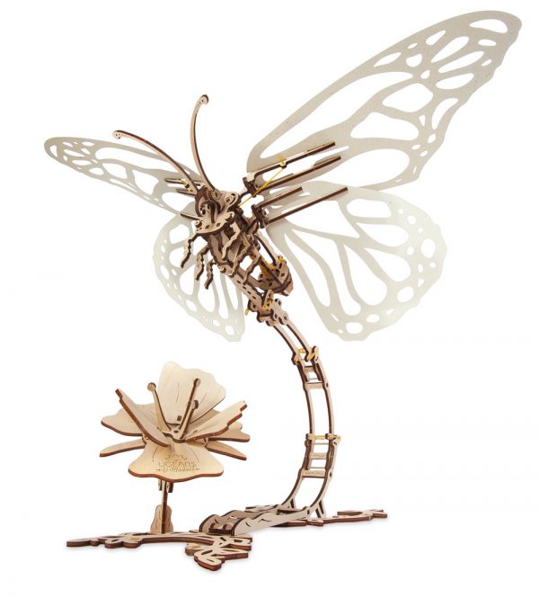 Ugears Butterfly 3D Wooden Model Kit