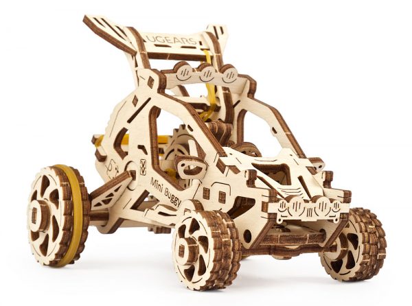 Ugears Mini Buggy 3D Wooden Rover Model