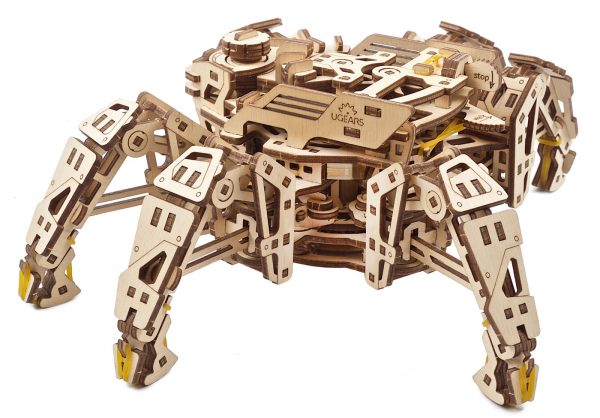 Ugears Hexapod 3D Wooden Robot Model